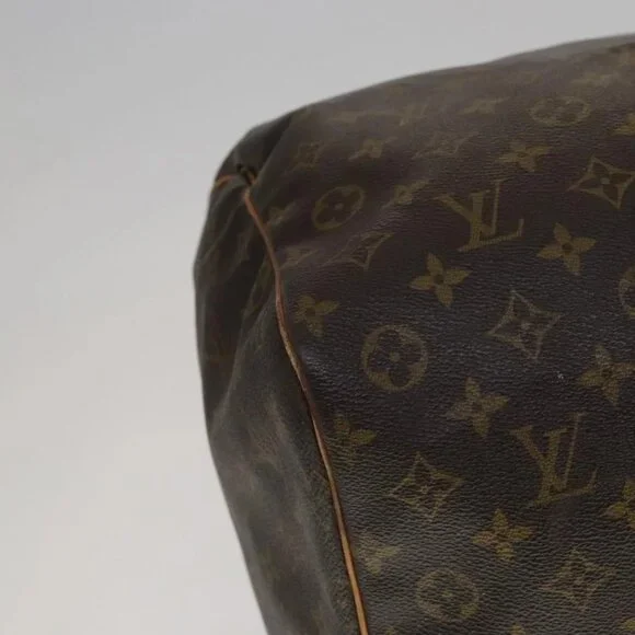 LOUIS VUITTON Monogram Keepall 60 Boston Bag M41422 LV Auth 109934 - Picture 5 of 16